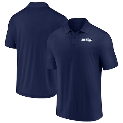 Men's Fanatics  College Navy Seattle Seahawks Polo