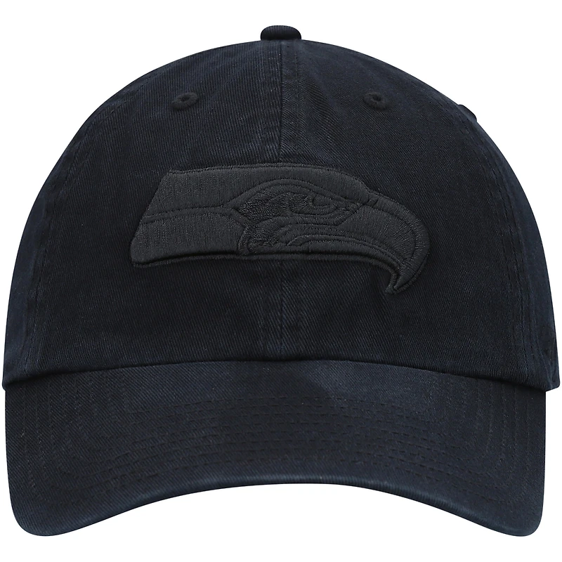 Casquette réglable Tonal Clean Up Seattle Seahawks Team '47 pour homme, noire