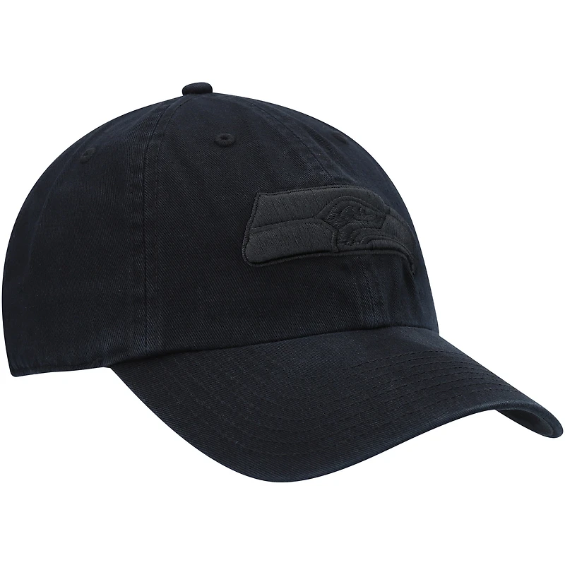Casquette réglable Tonal Clean Up Seattle Seahawks Team '47 pour homme, noire