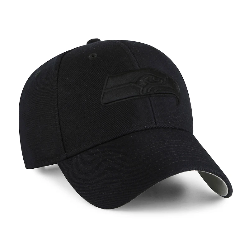 Casquette ajustable '47 Black Seattle Seahawks Tonal MVP pour homme