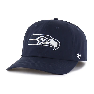 Casquette ajustée « 47 College Navy » pour homme, édition Foundational Franchise des Seattle Seahawks