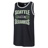 Men's '47 College Navy Seattle Seahawks Upload Franklin Tank Top