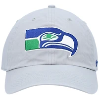 Casquette réglable grise Seattle Seahawks Legacy Clean Up '47 pour homme