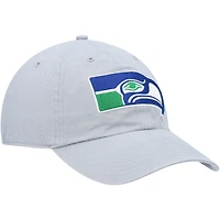 Casquette réglable grise Seattle Seahawks Legacy Clean Up '47 pour homme