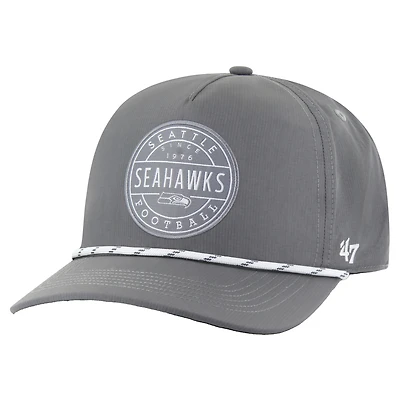 Men's '47  Gray Seattle Seahawks Suburbia Hitch Adjustable Hat