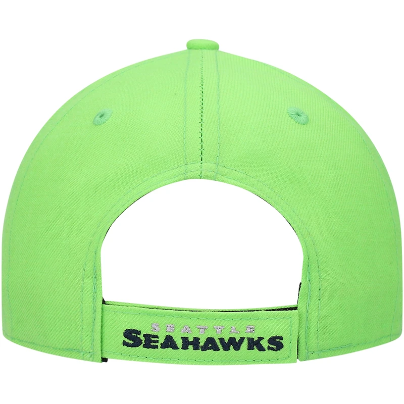 Casquette ajustable '47 Seattle Seahawks MVP vert fluo pour homme