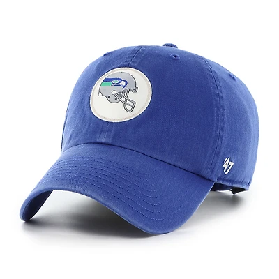 Casquette ajustable « 47 Royal Seattle Seahawks Hard Hat Clean Up » pour homme
