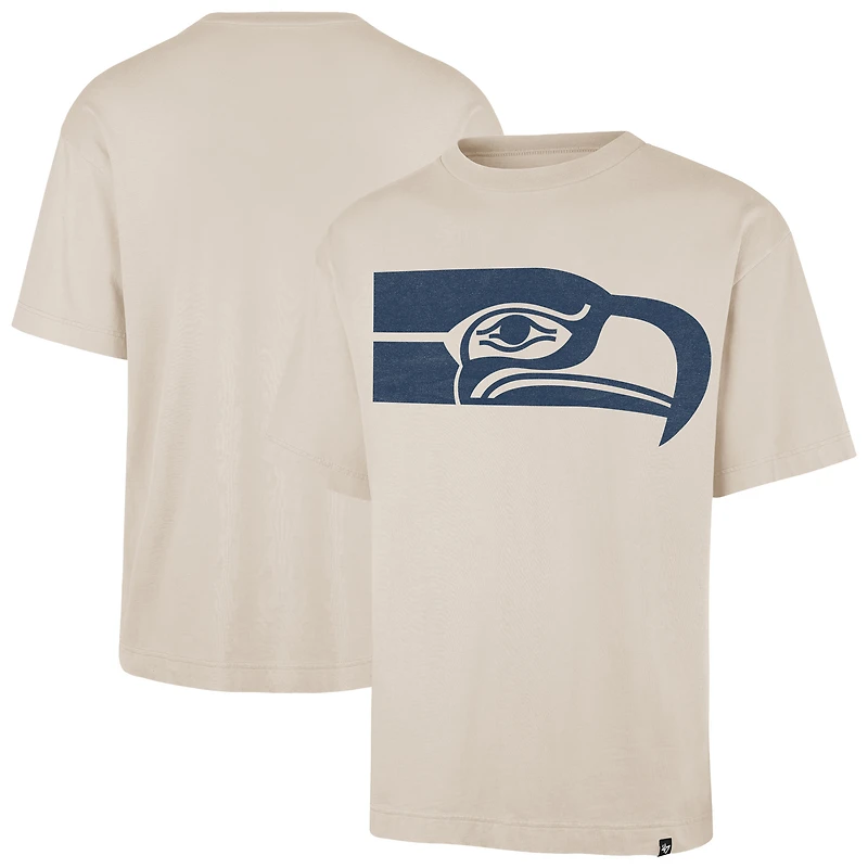 Men's '47 Tan Seattle Seahawks Bouldering Imprint Ravine Foundation Throwback T-Shirt