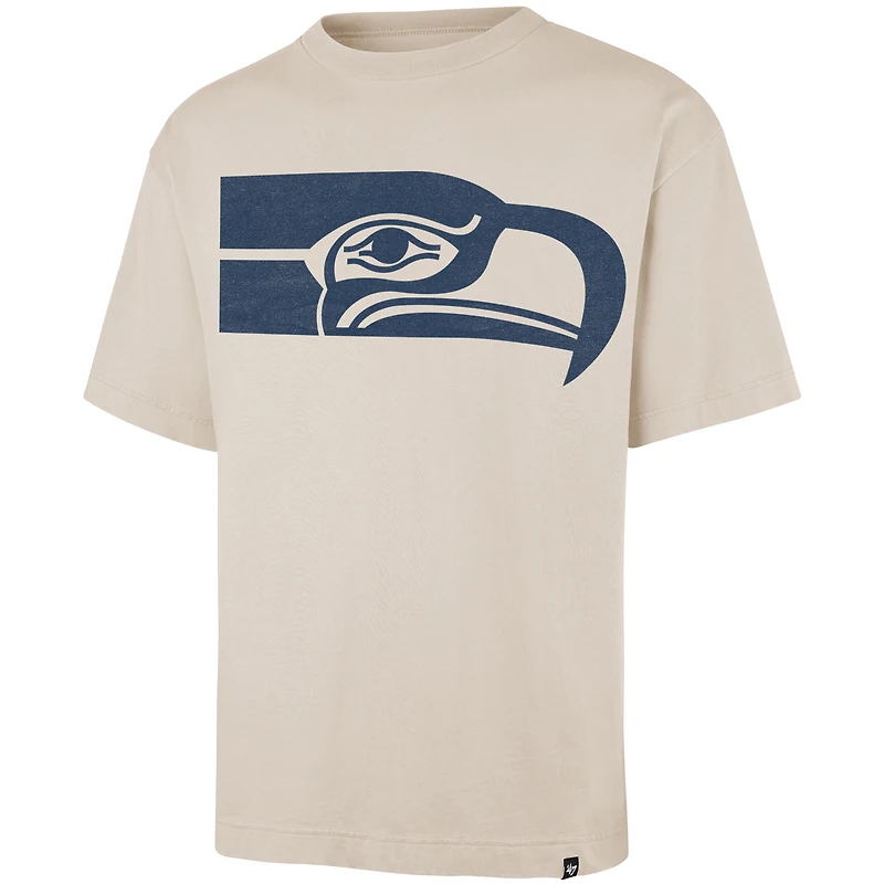 Men's '47 Tan Seattle Seahawks Bouldering Imprint Ravine Foundation Throwback T-Shirt