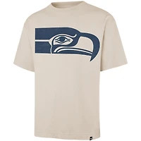 Men's '47 Tan Seattle Seahawks Bouldering Imprint Ravine Foundation Throwback T-Shirt