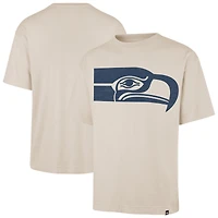 Men's '47 Tan Seattle Seahawks Bouldering Imprint Ravine Foundation Throwback T-Shirt