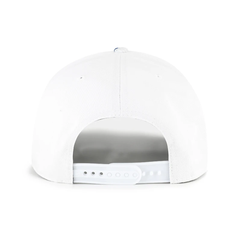 Casquette ajustable Seattle Seahawks Beach Side Hitch blanche/bleu marine universitaire pour homme, modèle 47