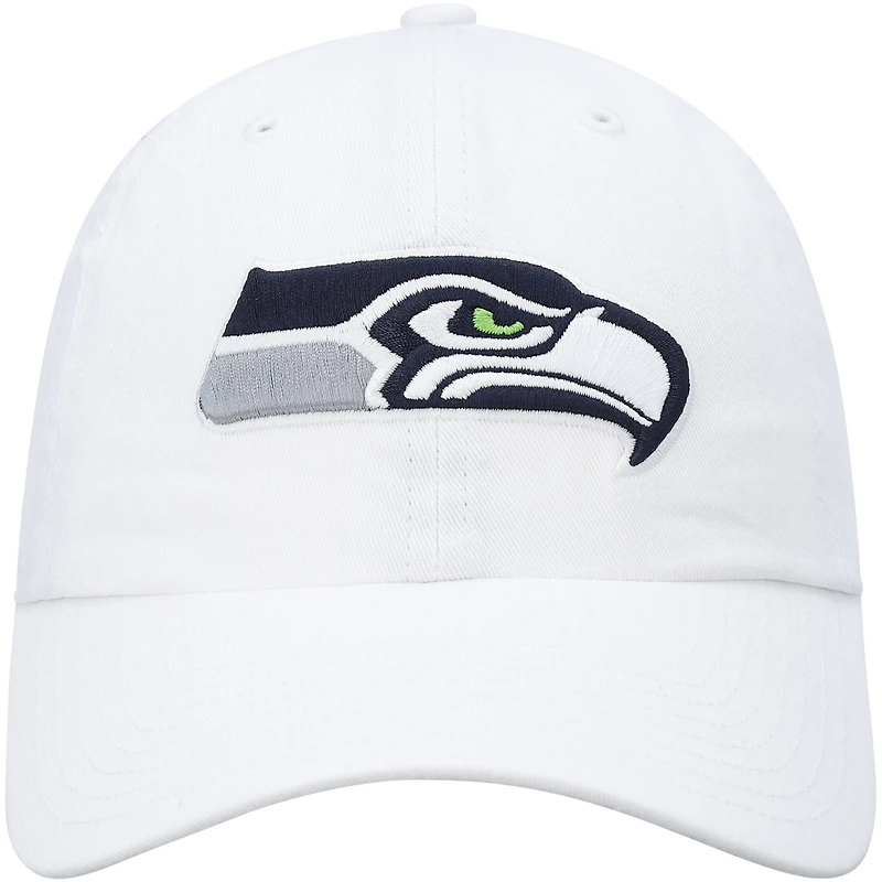 Casquette réglable '47 Seattle Seahawks Clean Up pour homme, blanc