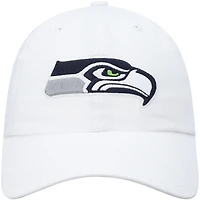 Casquette réglable '47 Seattle Seahawks Clean Up pour homme, blanc