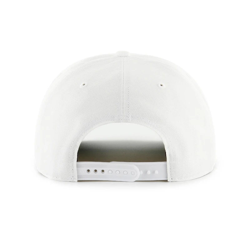 Men's '47 White Seattle Seahawks Coltrane Throwback Rope Hitch Adjustable Hat