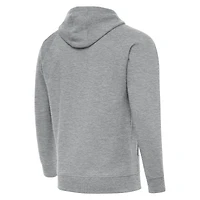 Men's Antigua  Heather Gray Seattle Seahawks Super Bowl LX Champions Victory Hoodie