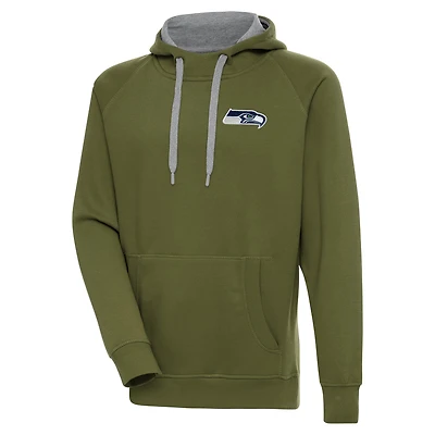 Sweat à capuche Victory pour homme, couleur olive, des Seattle Seahawks