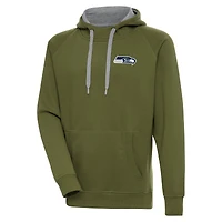 Sweat à capuche Victory pour homme, couleur olive, des Seattle Seahawks
