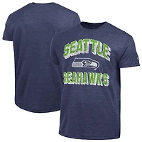 Men's Champion  College Navy Seattle Seahawks Ultimate Tri-Blend T-Shirt