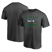 Men's  Charcoal Seattle Seahawks Victory Arch T-Shirt