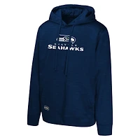 Sweat à capuche en polaire bleu marine pour homme des Seattle Seahawks Streak