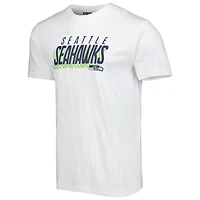 Ensemble de nuit Concepts Sport Anthracite/Blanc pour homme, haut et short Downfield des Seattle Seahawks