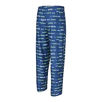 Men's Concepts Sport College Navy Seattle Seahawks Mosaic All Over Print Pants
