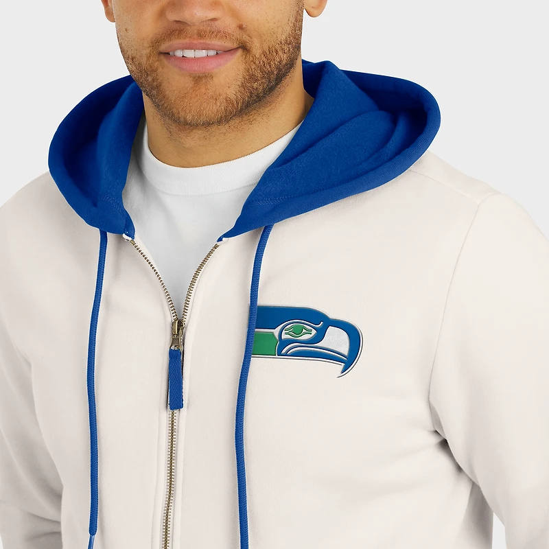 V110122 SWEAT-SHIRT FERMETURE ÉCLAIR COMPLÈTE AVEC CAPUCHE AUX COULEURS DE L'ÉQUIPE SWTMENXFZ #25