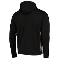 Chandail à capuchon pour hommes Dunbrooke Camo noir/Realtree Seattle Seahawks Logo Ranger