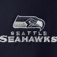 Men's Dunbrooke College Navy Seattle Seahawks Big & Tall Sonoma Softshell Full-Zip Jacket