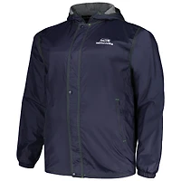 Veste entièrement zippée Dunbrooke Navy Seattle Seahawks Big & Tall Legacy Stadium pour hommes