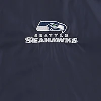 Men's Dunbrooke Navy Seattle Seahawks Big & Tall Legacy Stadium Full-Zip Jacket