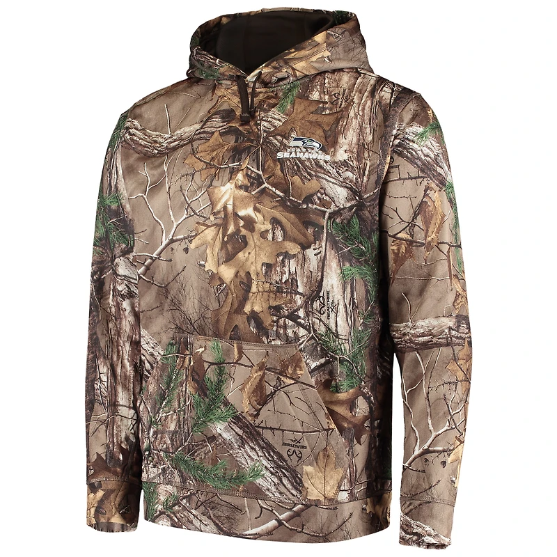 Chandail à capuchon en molleton Tech pour hommes Dunbrooke Realtree Camo Seattle Seahawks Circle Champion