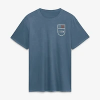 Men's Fanatics  Blue Seattle Seahawks Washed Americana T-Shirt