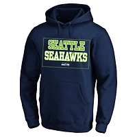 Men's Fanatics  College Navy Seattle Seahawks Big & Tall Fleece Hoodie