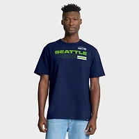 Men's Fanatics College Navy Seattle Seahawks Chop Block Legacy T-Shirt