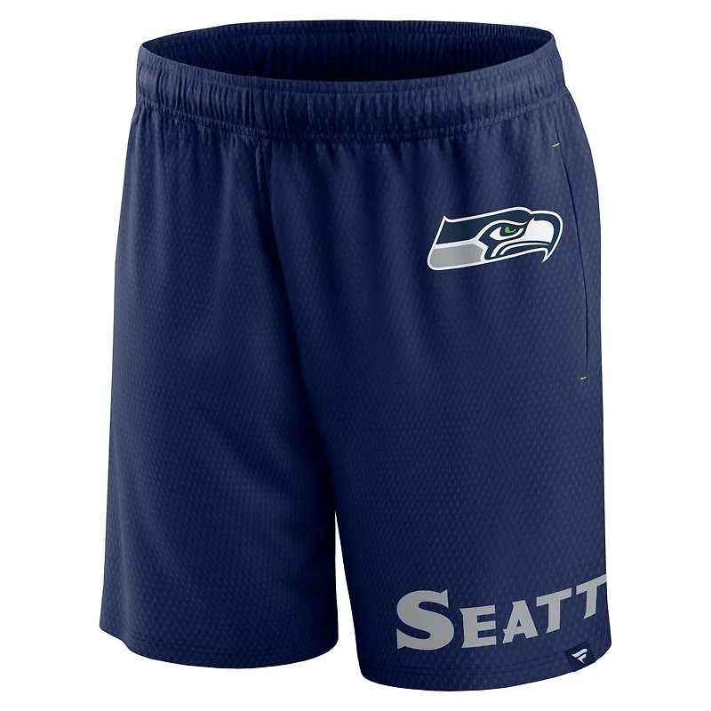 Fanatics College Navy Seattle Seahawks Clincher pour hommes - Short