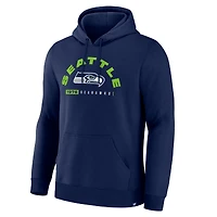 Men's Fanatics College Navy Seattle Seahawks Delay of Game Legacy Pullover Hoodie