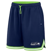 Short de sport Fanatics College Navy Seattle Seahawks Fearless Drive pour homme
