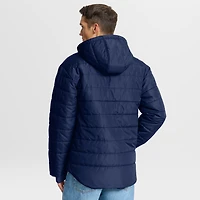 Men's Fanatics College Navy Seattle Seahawks Full-Zip Hooded Jacket