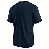 T-shirt raglan Fanatics College Navy Seattle Seahawks Hail Mary Defender pour hommes