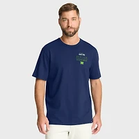 Men's Fanatics College Navy Seattle Seahawks Passing Pocket Legacy T-Shirt