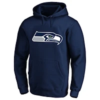 Men's Fanatics Jaxon Smith-Njigba College Navy Seattle Seahawks Big & Tall Name Number Fleece Hoodie