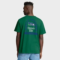 Men's Fanatics Kelly Green Seattle Seahawks Fluid Motion Legacy T-Shirt