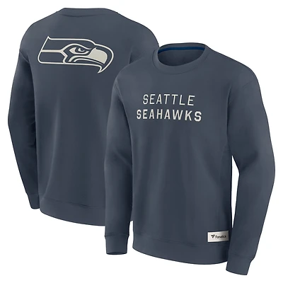 Sweat-shirt à capuche pour homme Fanatics Navy Seattle Seahawks Elements Future Ground Lettering