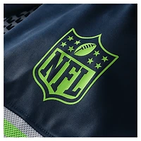 Haut à col en V pour homme Fanatics bleu marine Seattle Seahawks NFL Football x