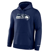 Sweat à capuche Fanatics bleu marine pour homme des Seattle Seahawks Pylon Cam Legacy