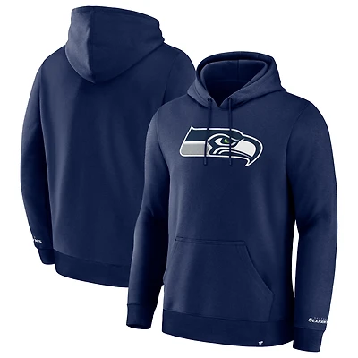 Sweat à capuche Fanatics bleu marine pour homme des Seattle Seahawks Pylon Cam Legacy