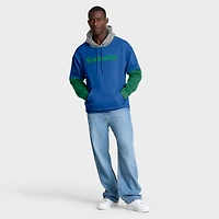 Men's Fanatics Royal Seattle Seahawks Helmet Retro Pullover Hoodie