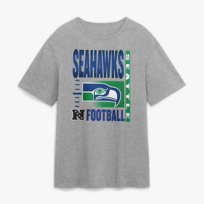T-shirt Fanatics Steel Seattle Seahawks Classic Legacy pour homme